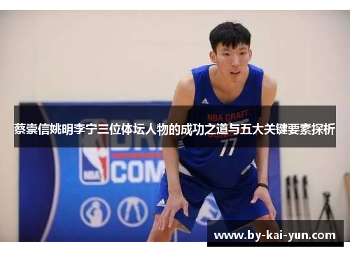 蔡崇信姚明李宁三位体坛人物的成功之道与五大关键要素探析